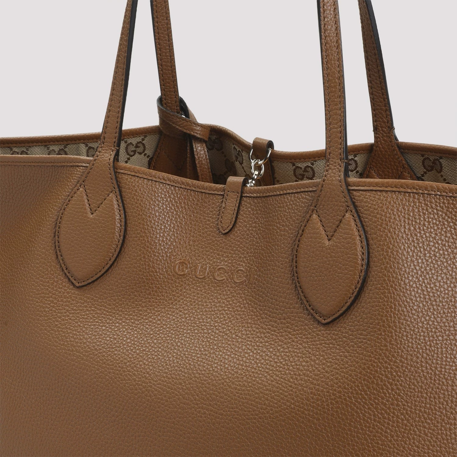 Gucci Women's Totissima Large Tote Bag in Brown