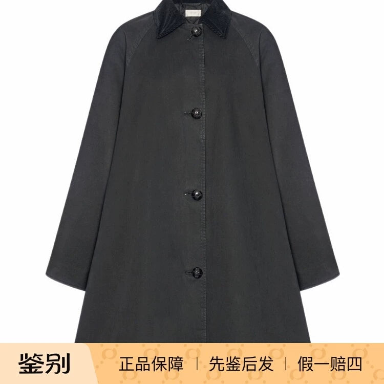 The Row Women's Ina Trench Coat in Black