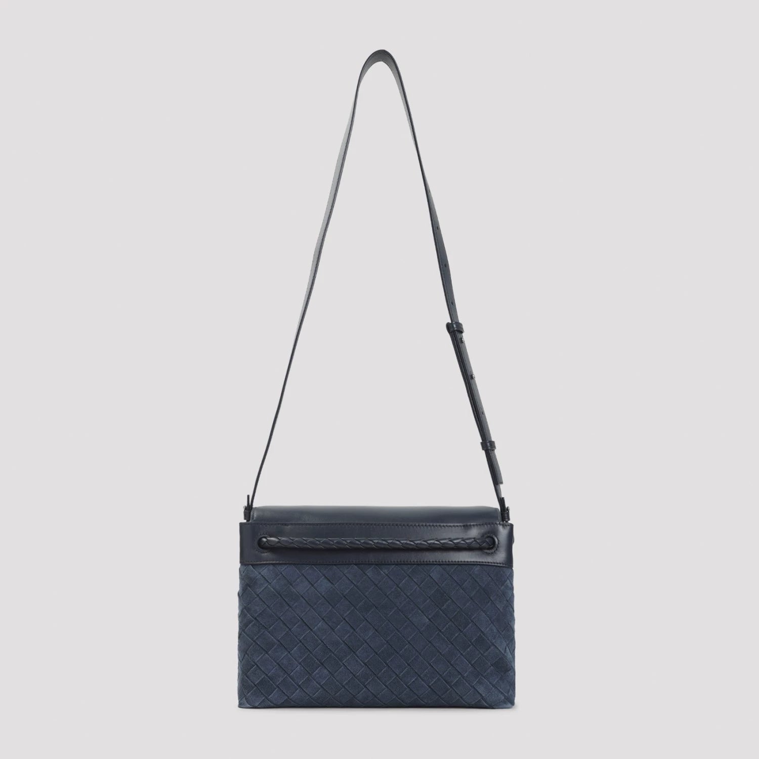 Bottega Veneta Men's Andiamo Bv Small Bag in Blue