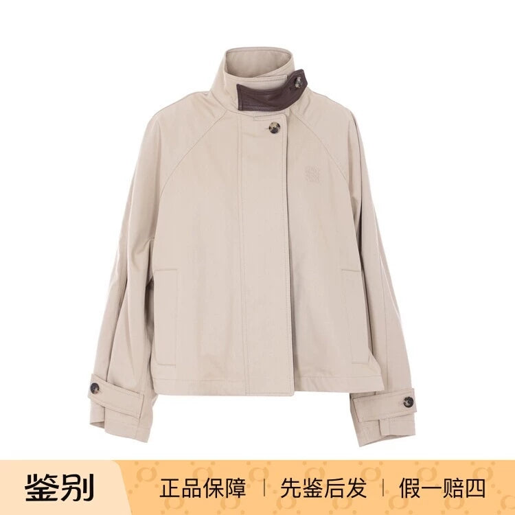 Loewe Women's Coat in Beige