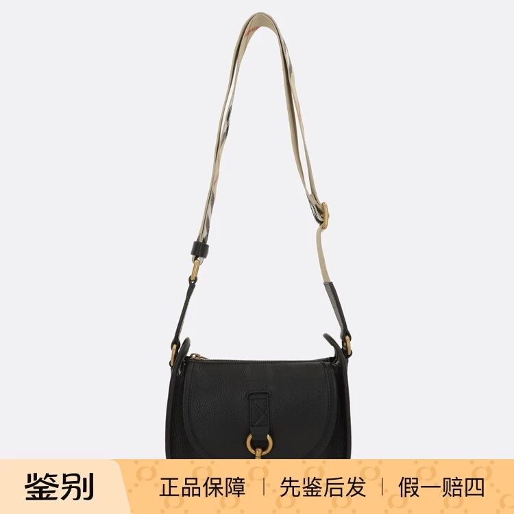 Burberry Women's B Clip Mini Shoulder Bag in Black
