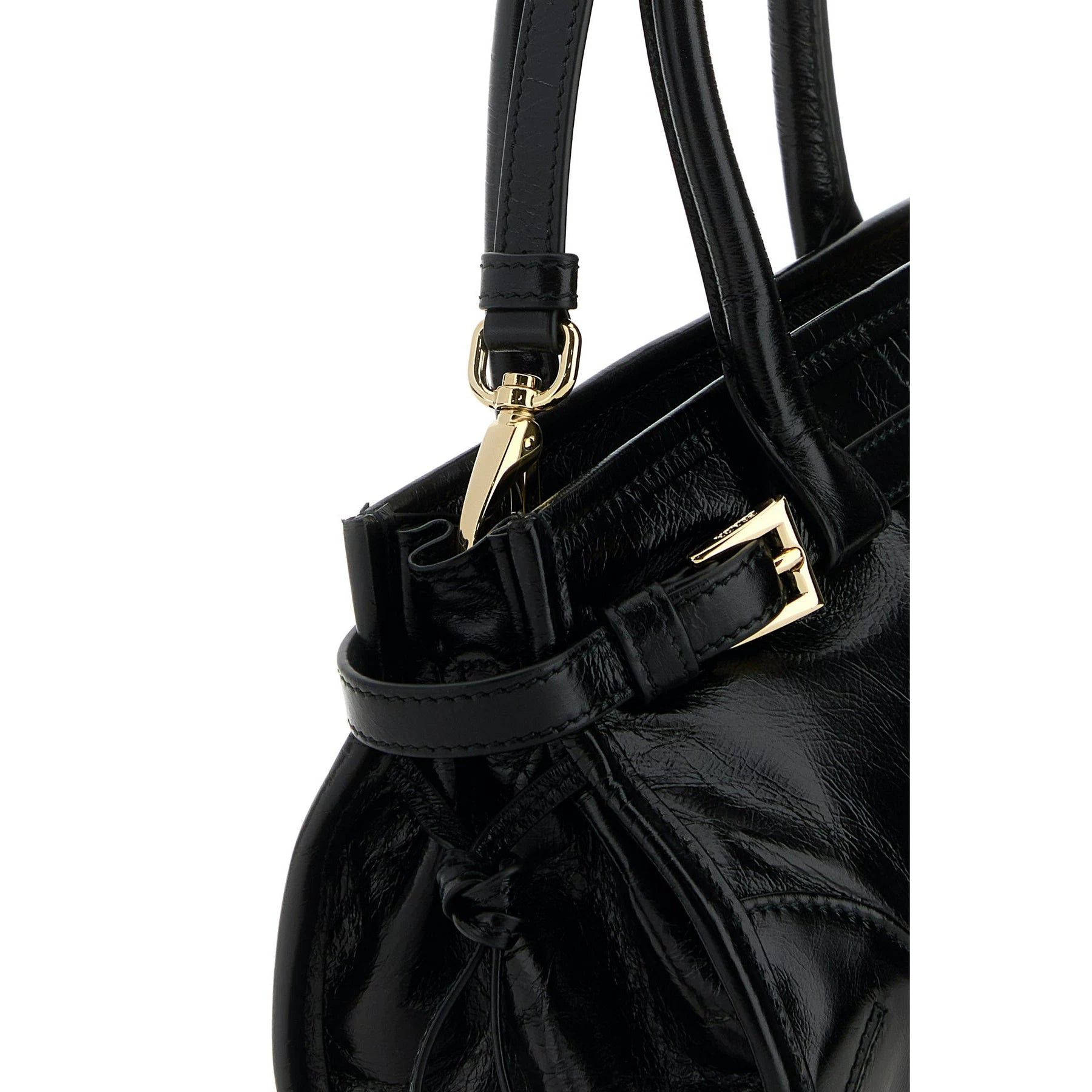 Prada Women's Bonnie Mini Handbag in Black