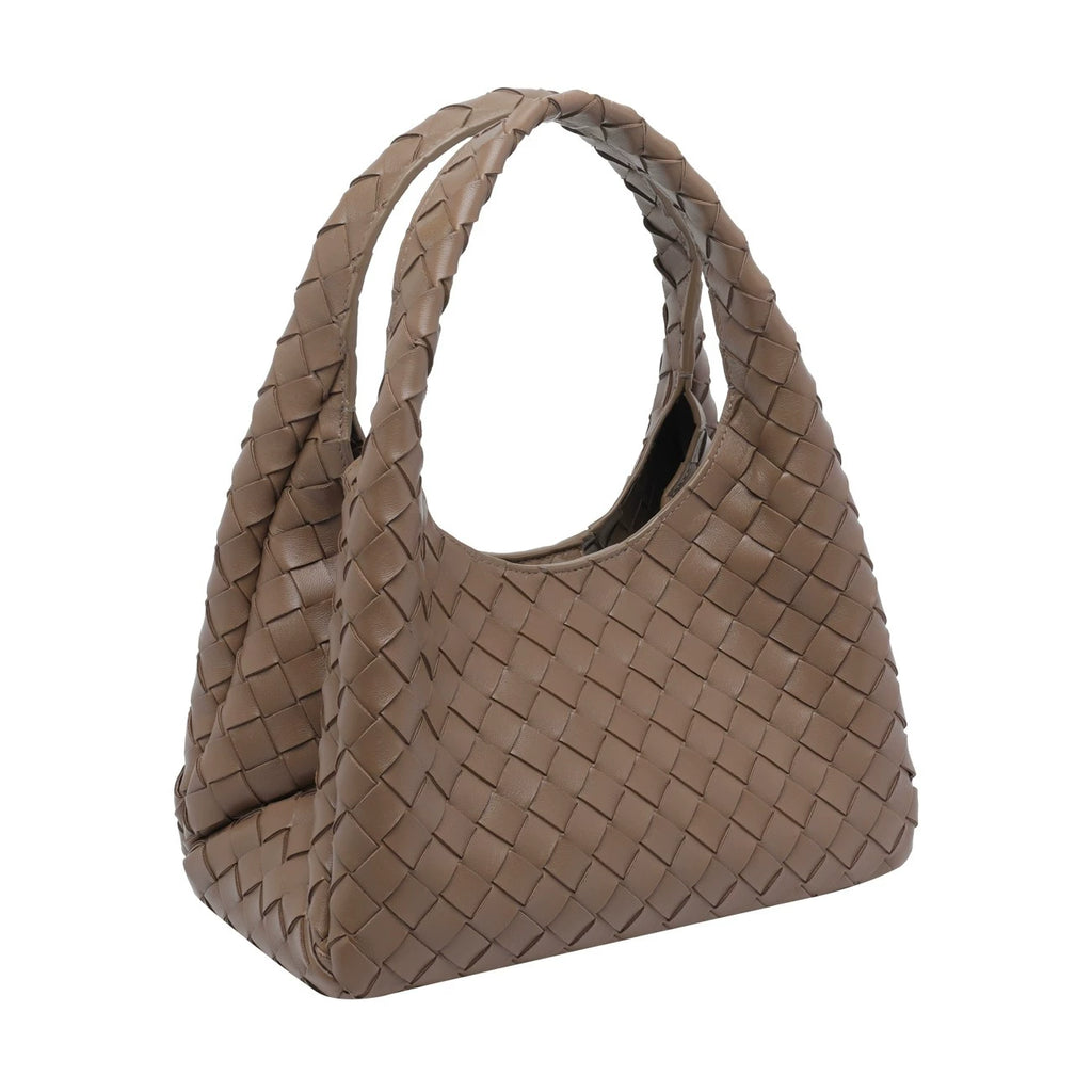 Bottega Veneta Women's Campana Small Shoulder Bag in Brown