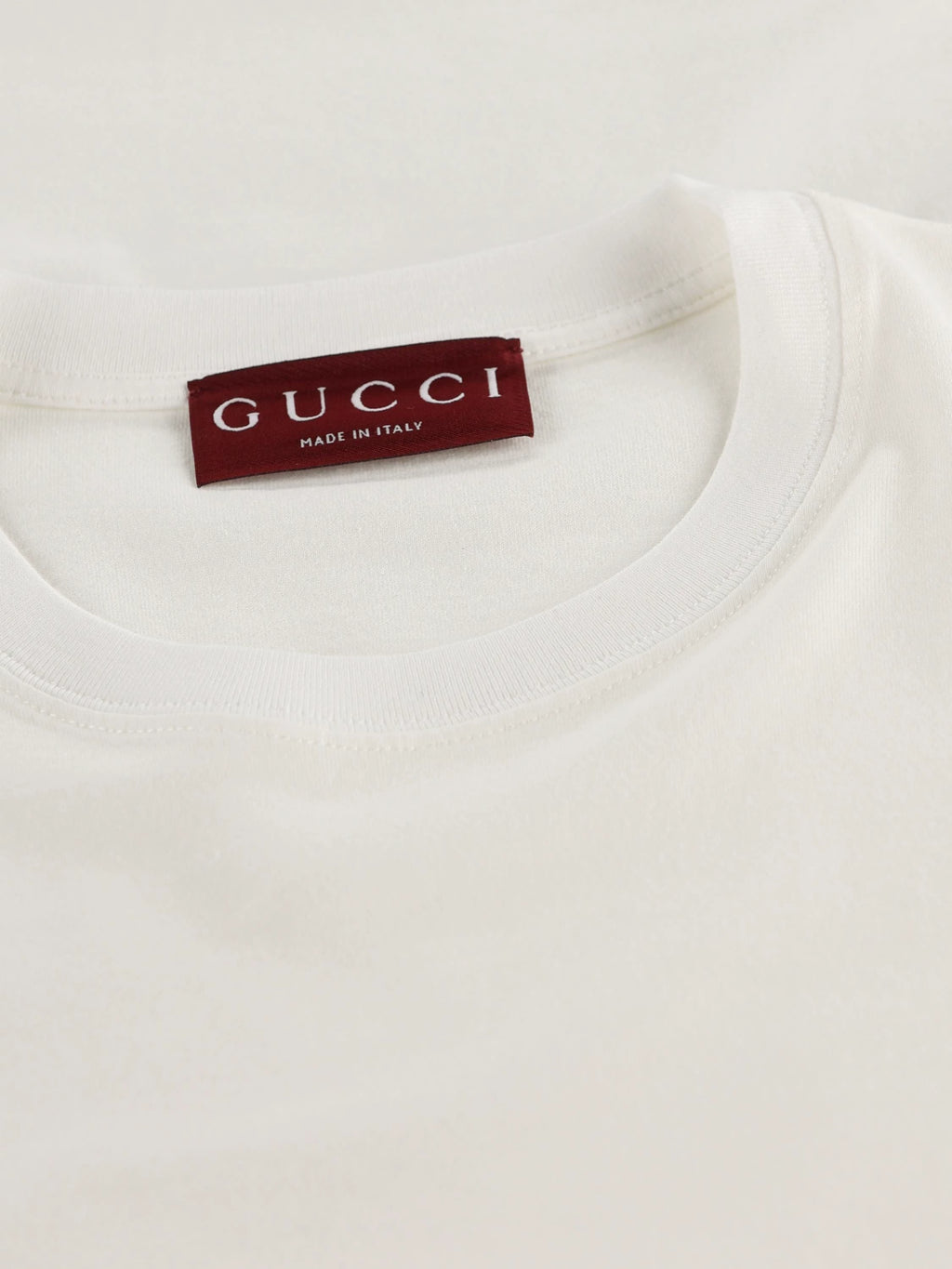 Gucci Men's Logo T-Shirt in White