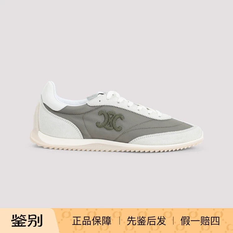 Celine Women's Triomphe 10 Sneakers in Grey