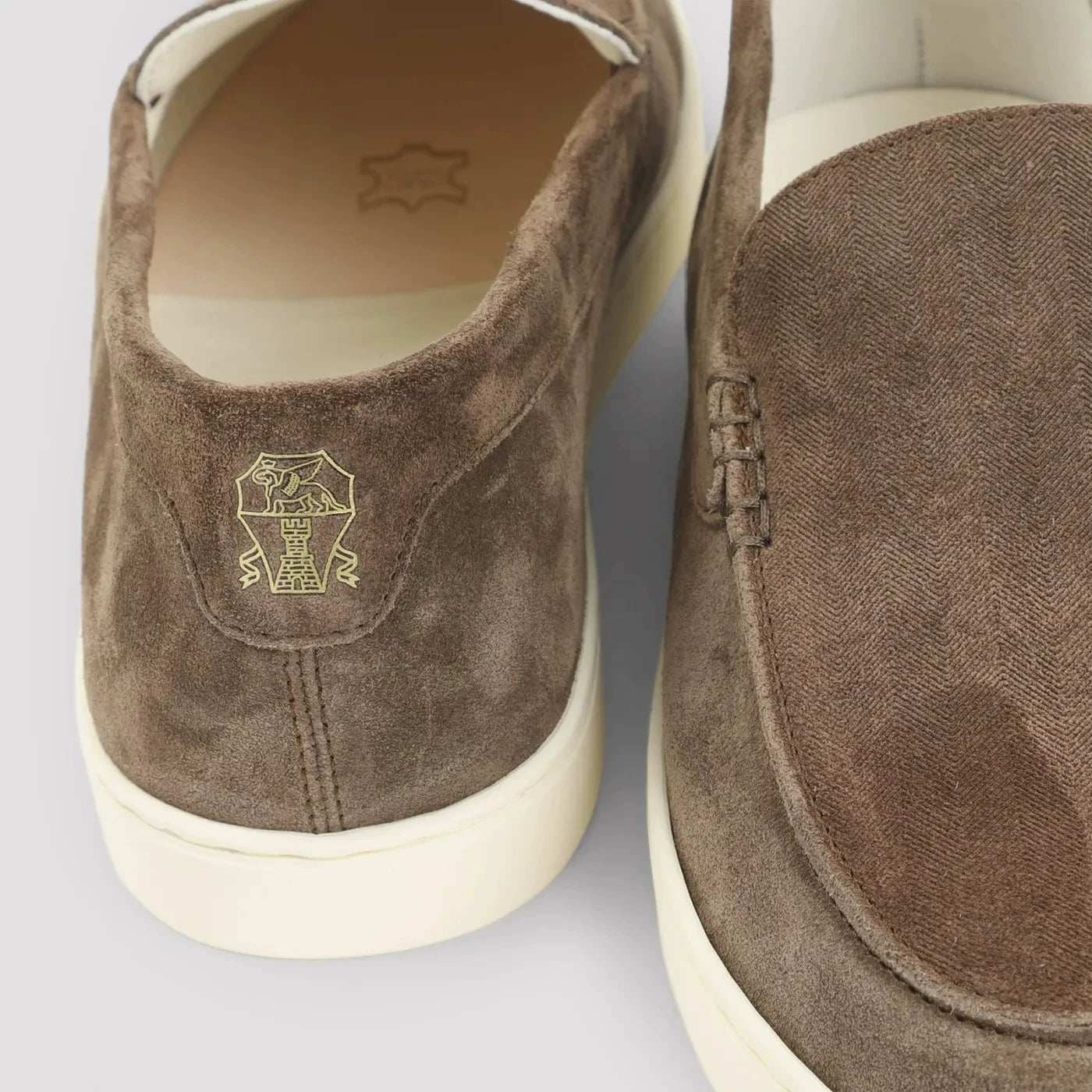 Brunello Cucinelli Men's Loafers in Brown