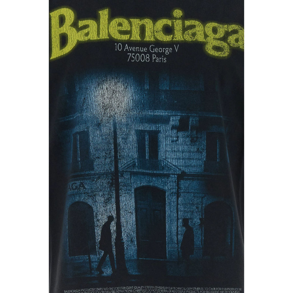 Balenciaga Women's T-Shirt in Black