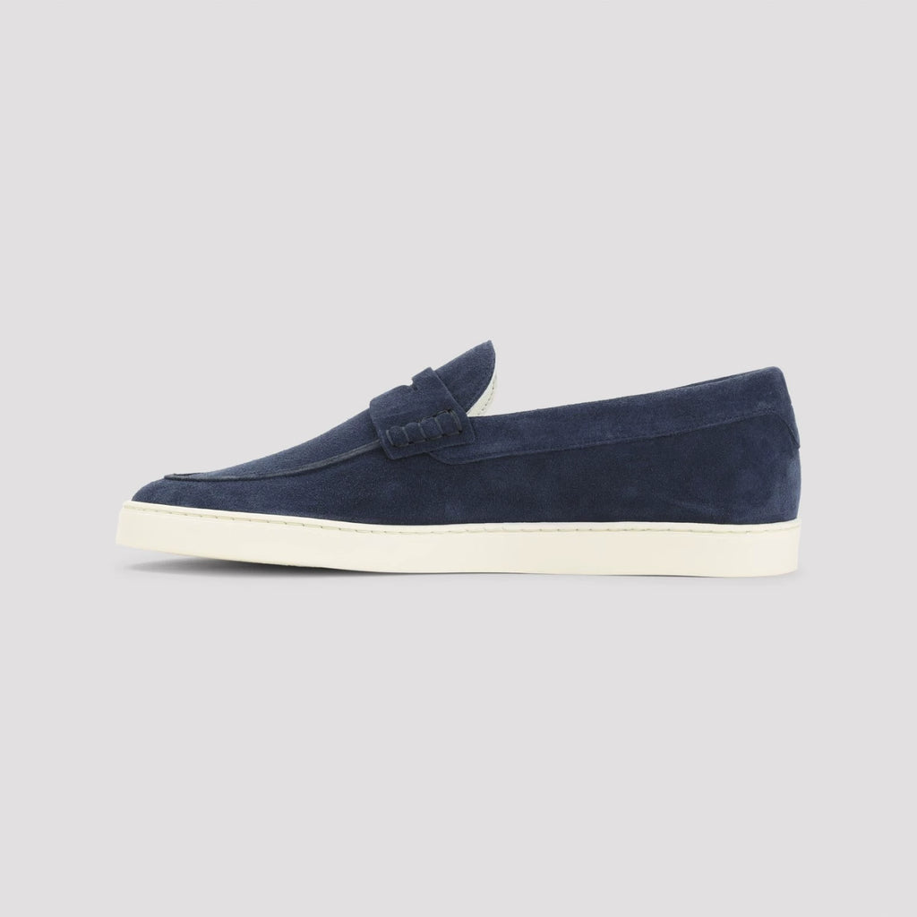 Brunello Cucinelli Men's Loafers in Blue