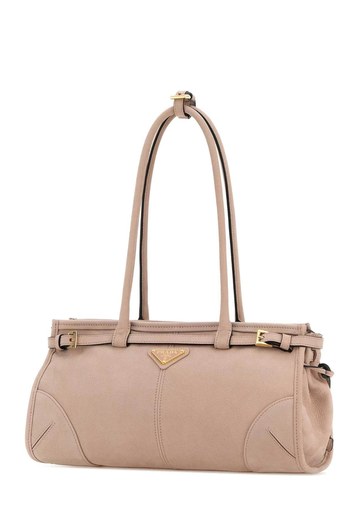 Prada Women's Bonnie Medium Bag in Beige