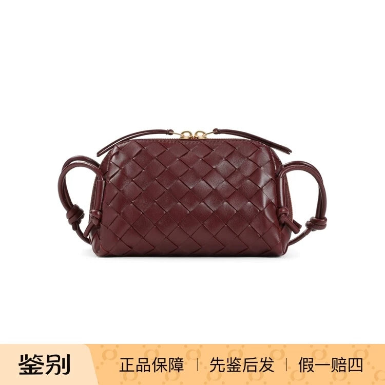 Bottega Veneta Women's Concert Mini Bag in Burgundy