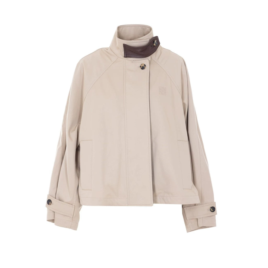 Loewe Women's Coat in Beige