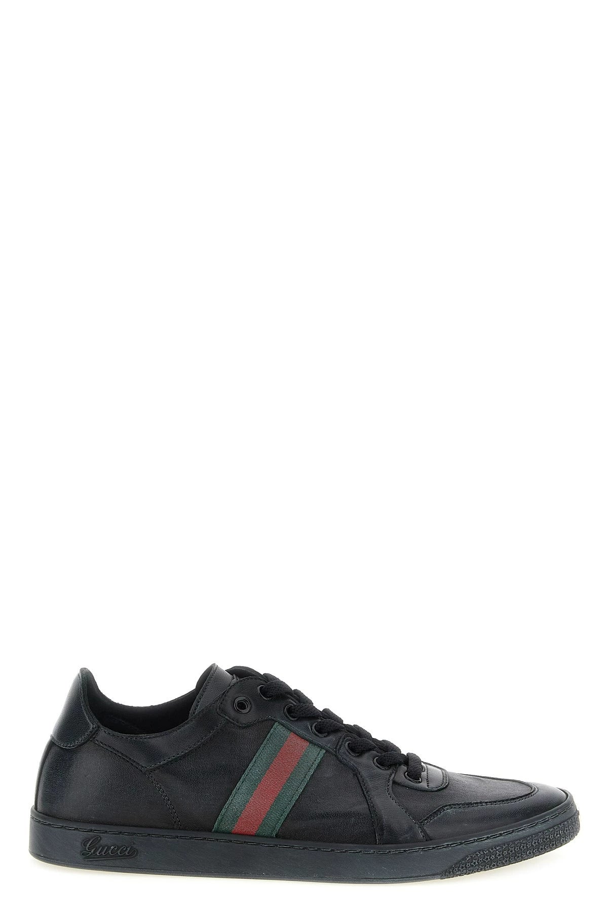 Gucci Men's Stretch Sneakers in Black