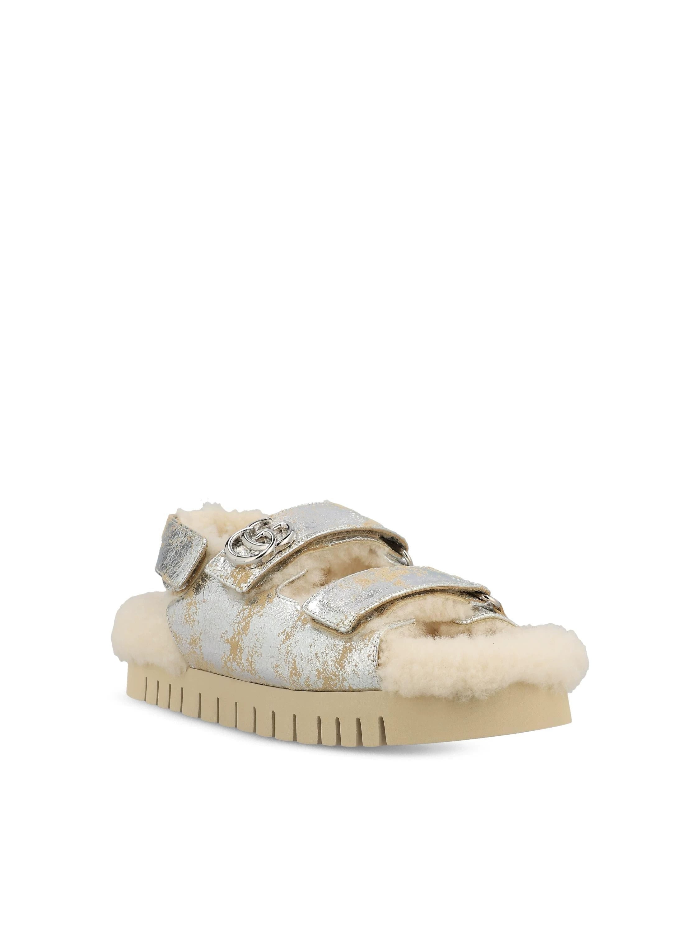 Gucci Women's Slippers in Silver