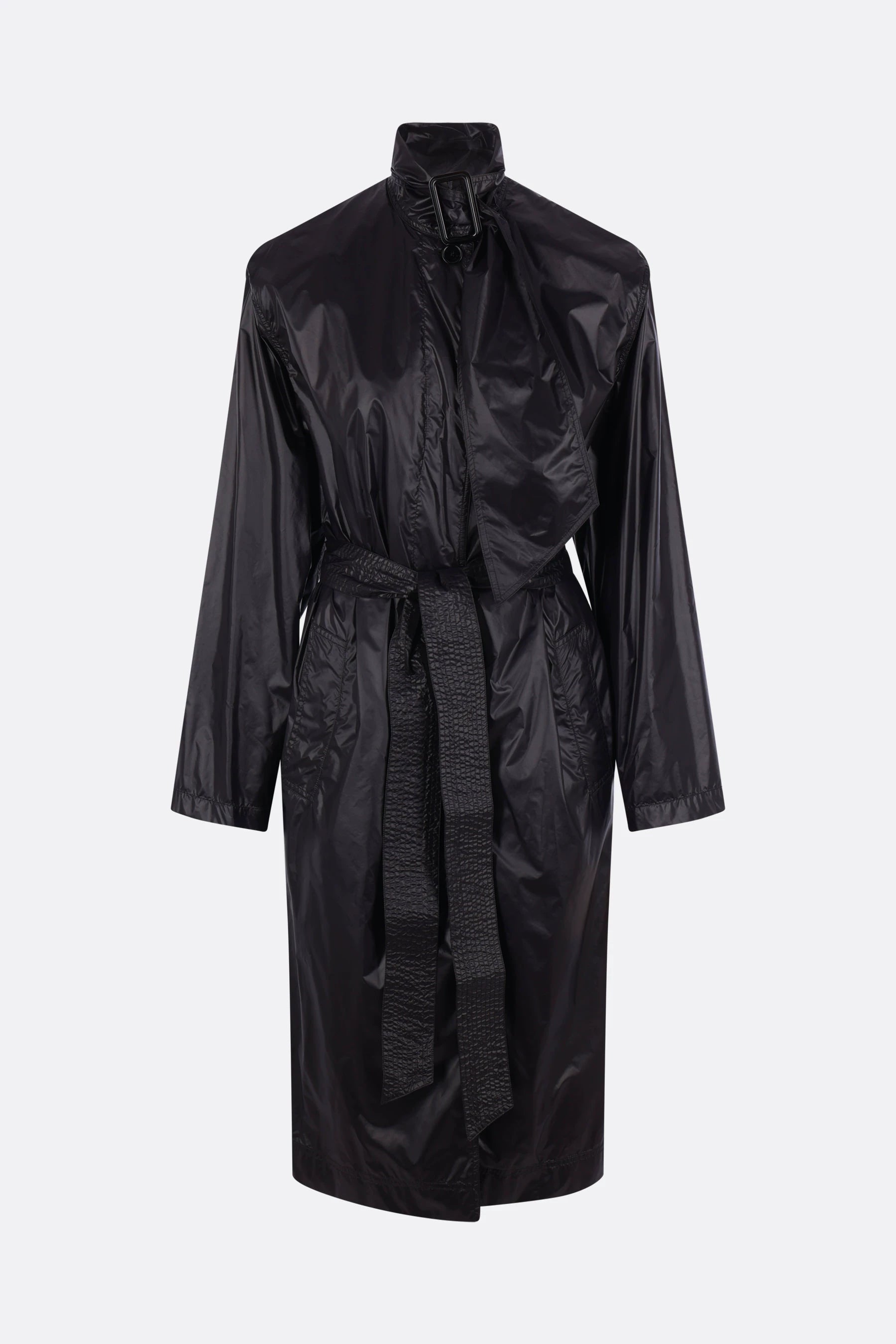 Saint Laurent Women's YSL Trench Coat in Black