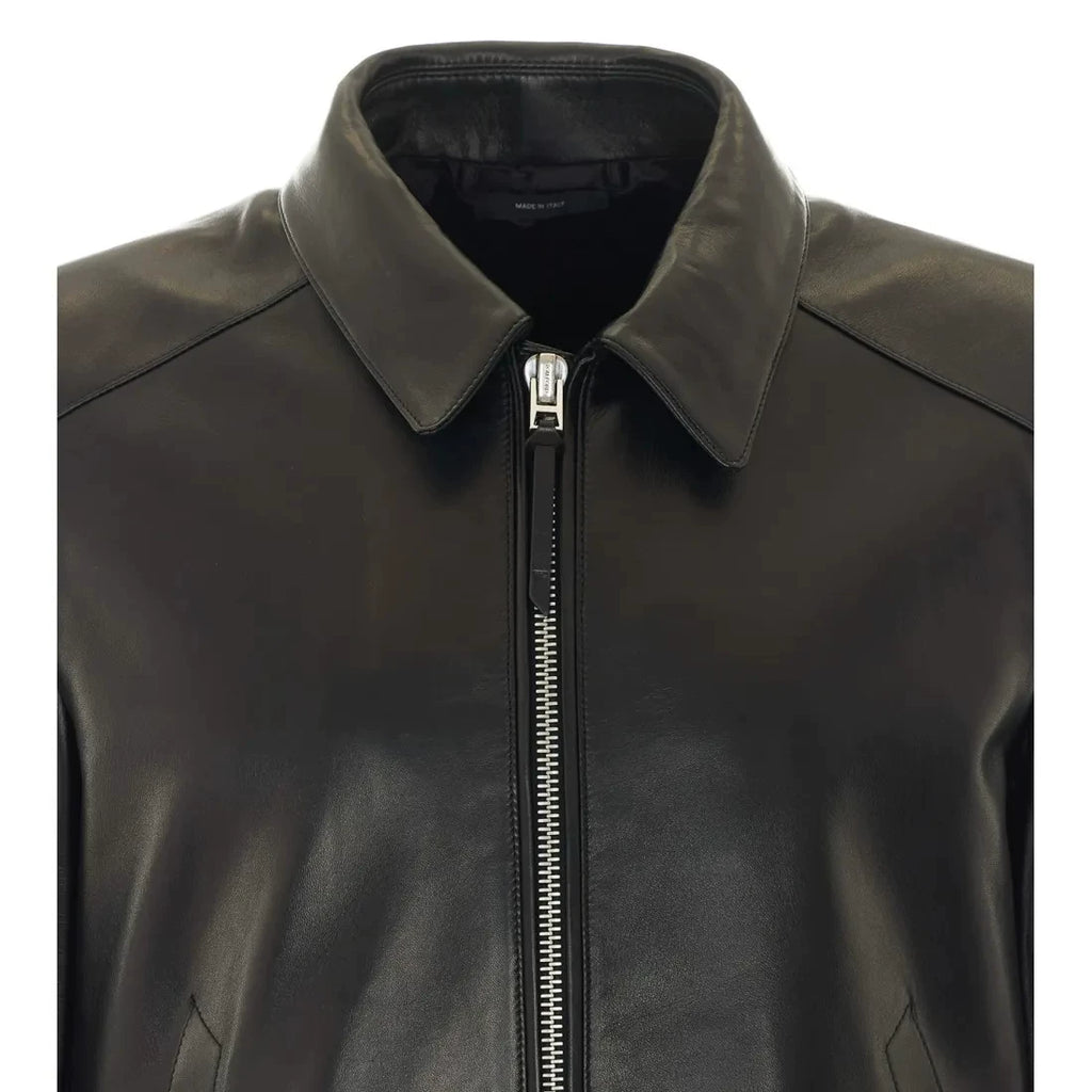 Tom Ford Men's Leather Jacket in Black