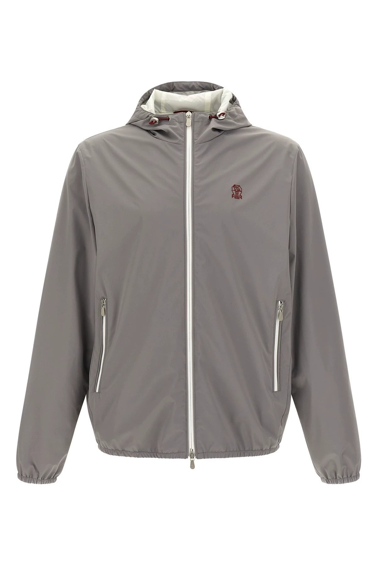 Brunello Cucinelli Men's Jacket in Grey
