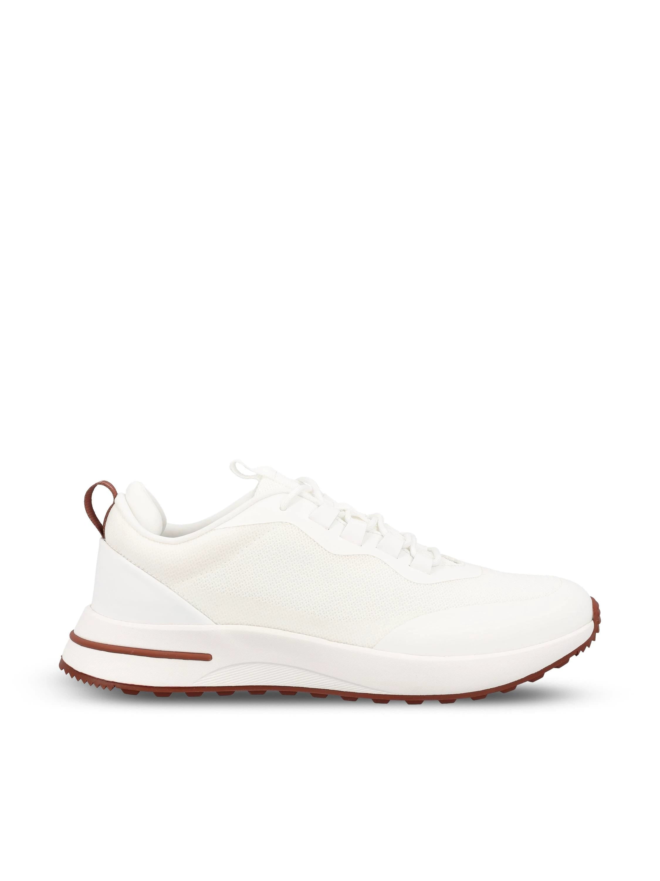 Loro Piana Men's Weekend Walk Sneakers in White