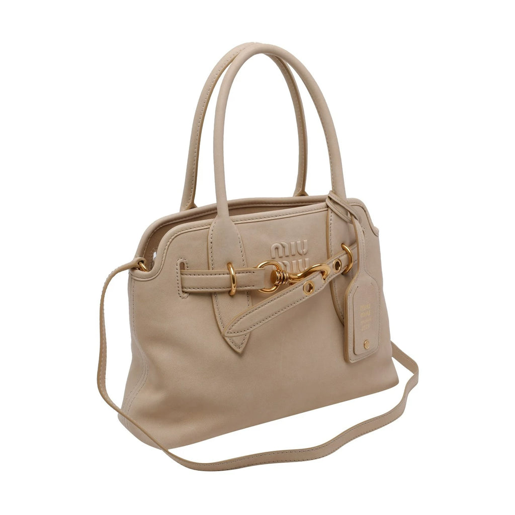 Miu Miu Women's Aventure Bag in Beige
