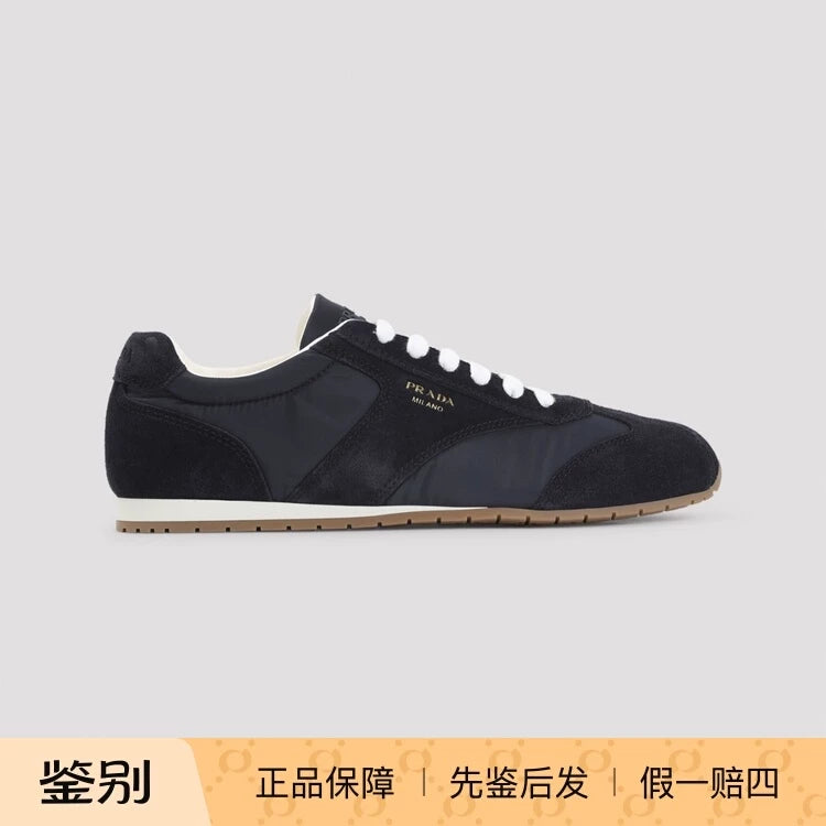 Prada Men's Spark Sneakers in Blue