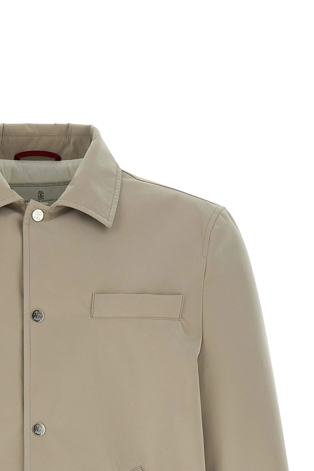 Brunello Cucinelli Men's Jacket in Grey