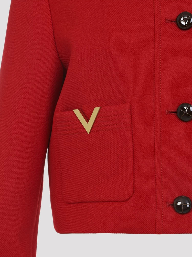 Valentino Women's Coat in Red