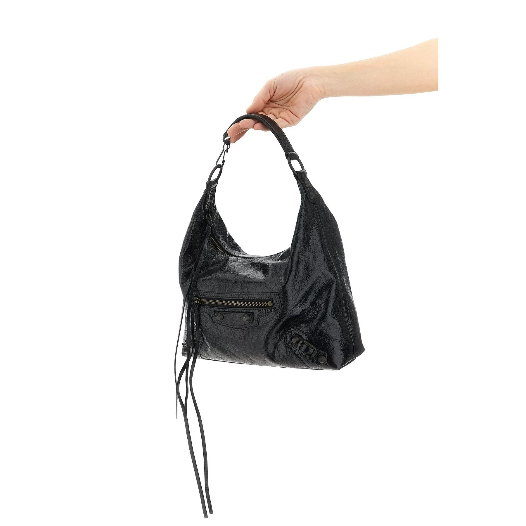 Balenciaga Women's Hobo Le City Small Bag in Black