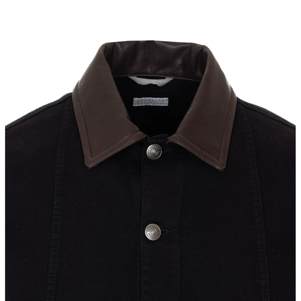 Brunello Cucinelli Men's Jacket in Black