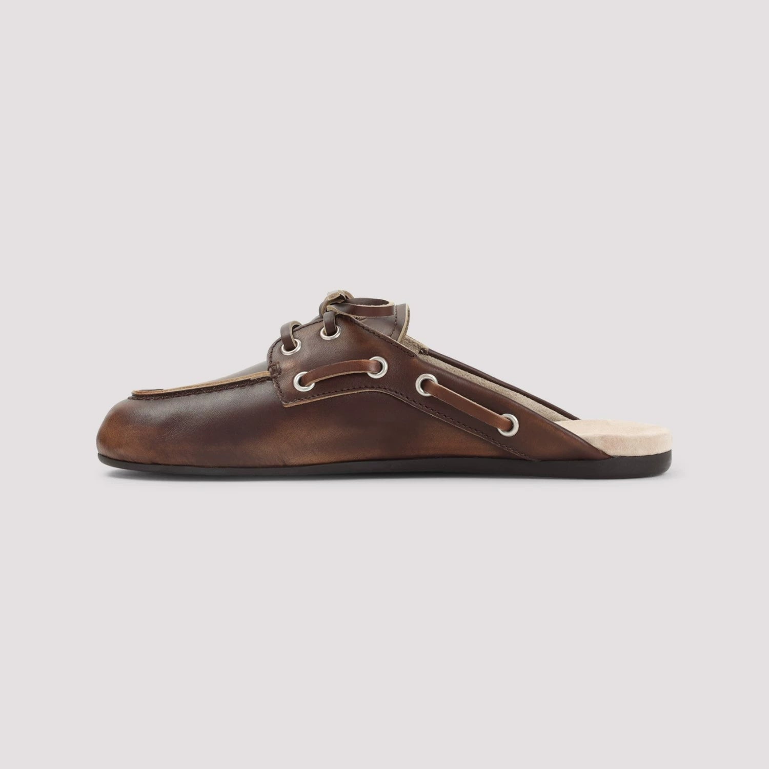 Miu Miu Women's Slippers in Brown