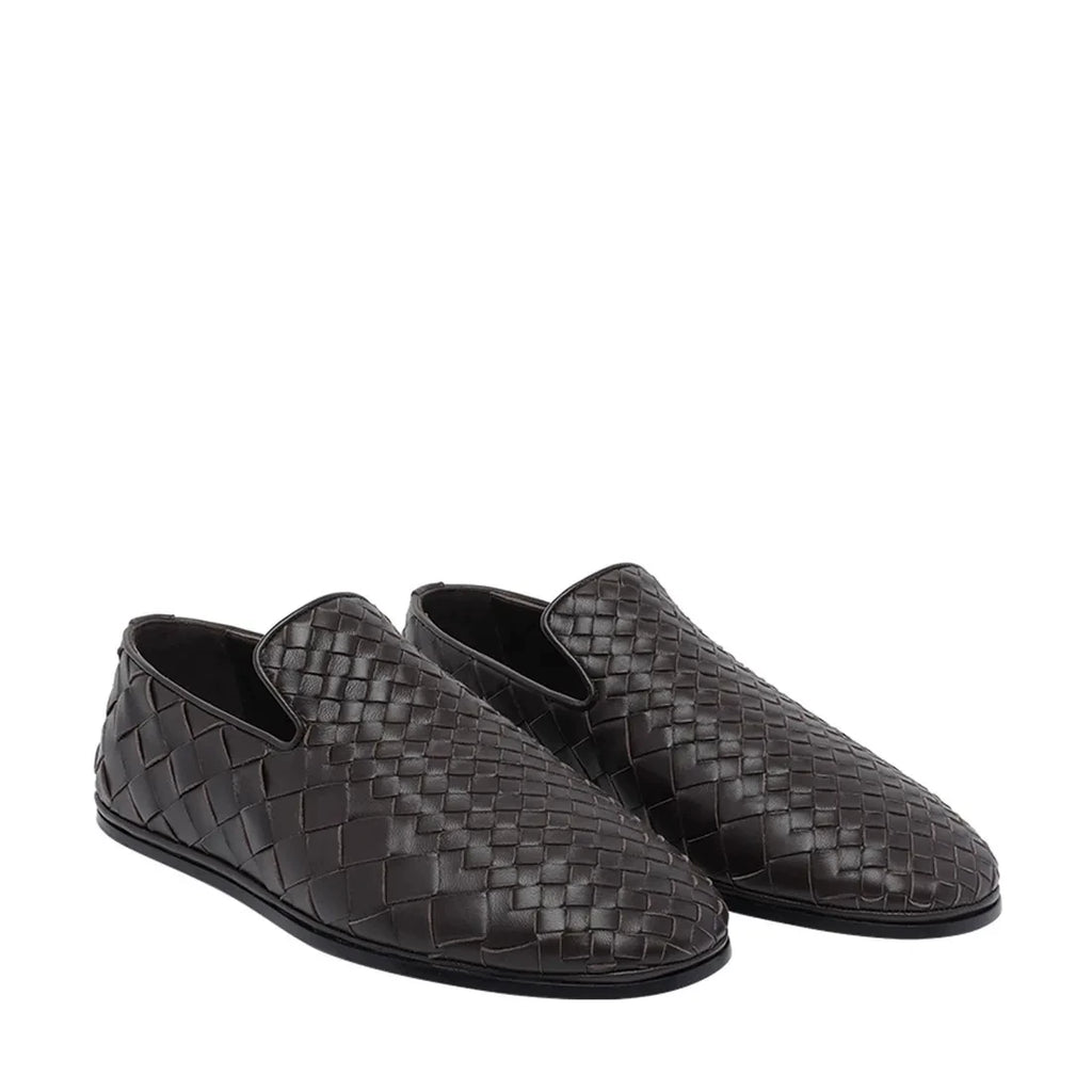 Bottega Veneta Men's Loafers in Brown
