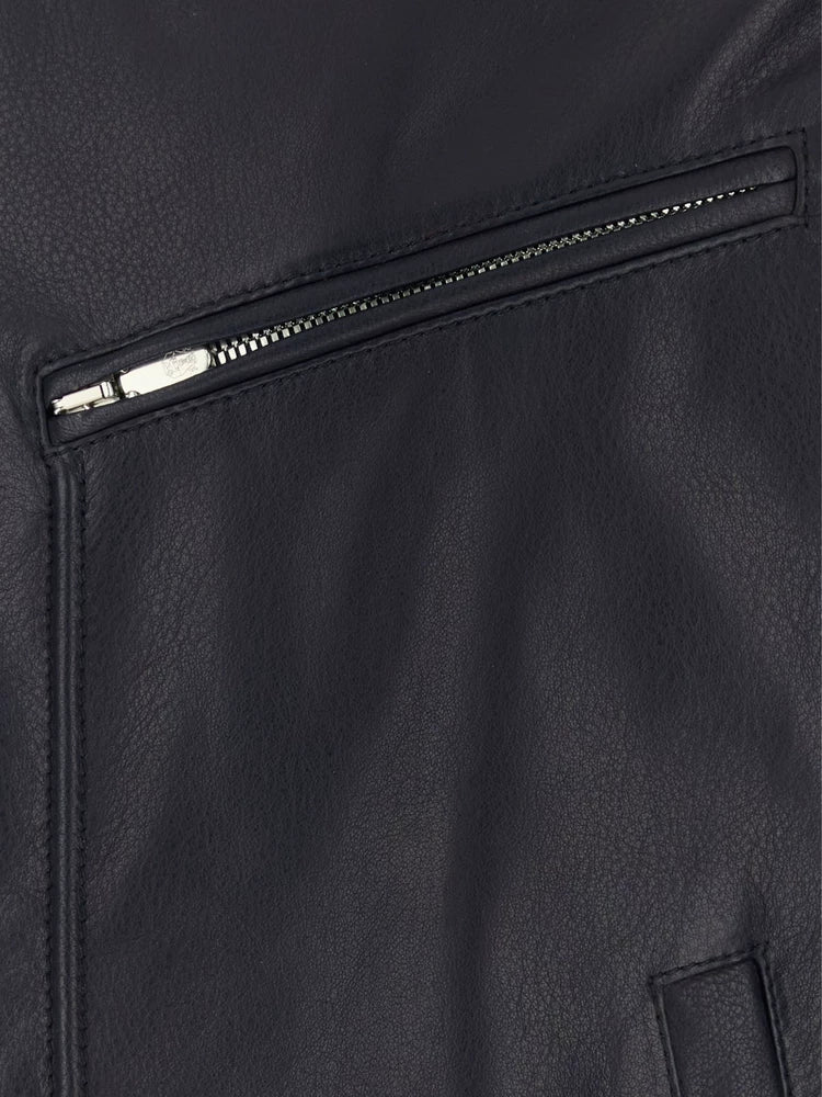 Brunello Cucinelli Men's Bc 2026 Leather Jacket