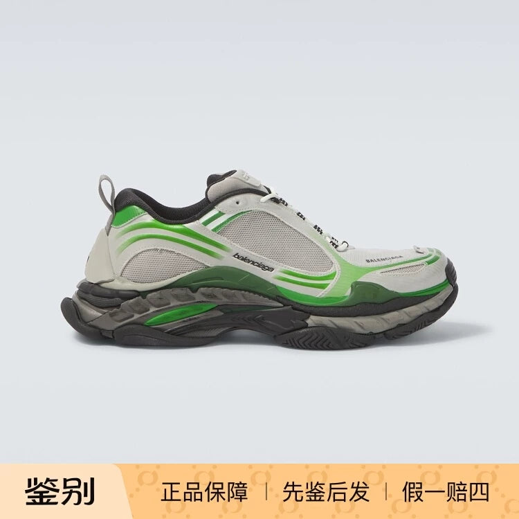 Balenciaga Men's Triple S.2 Sneakers in Green