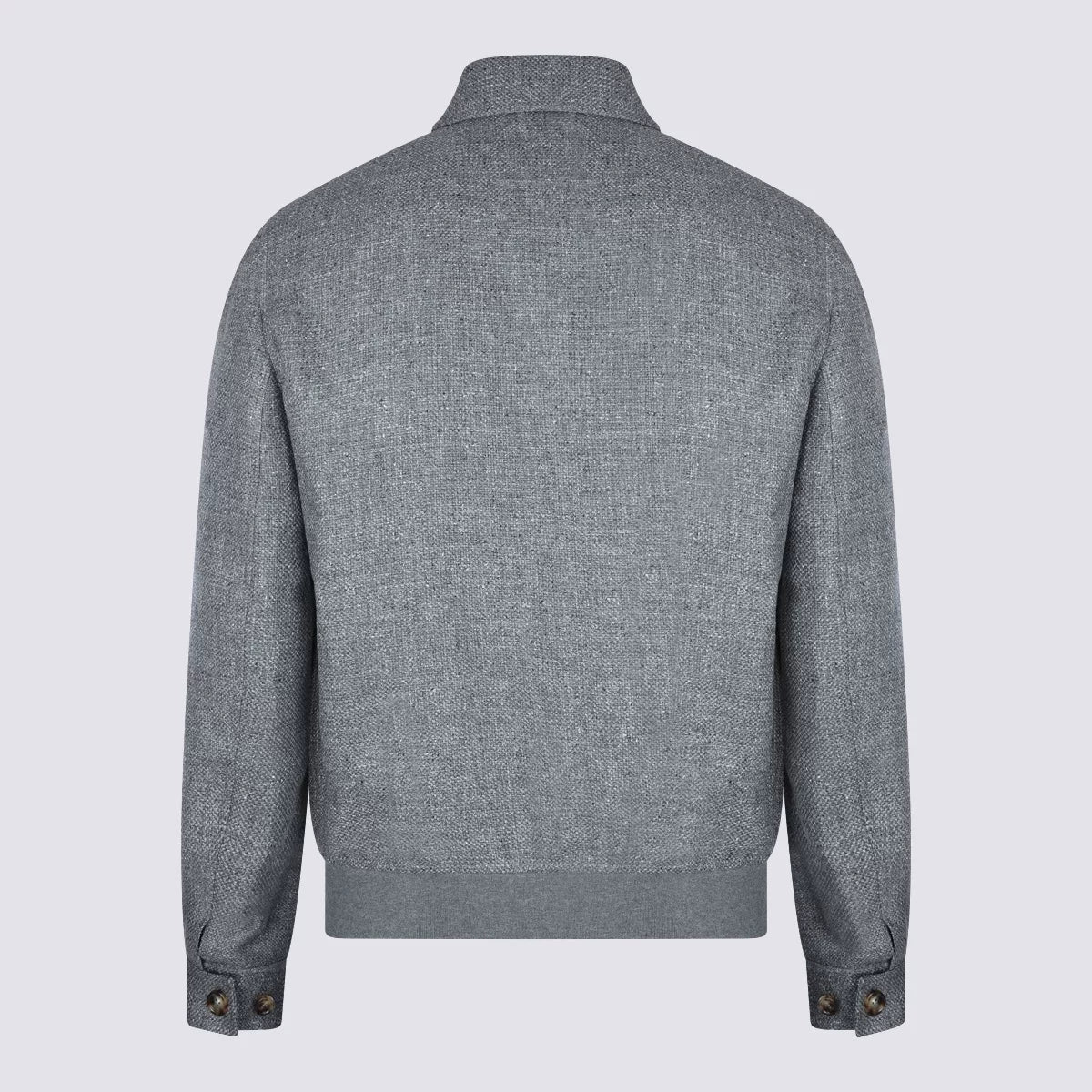 Brunello Cucinelli Men's Jacket in Grey