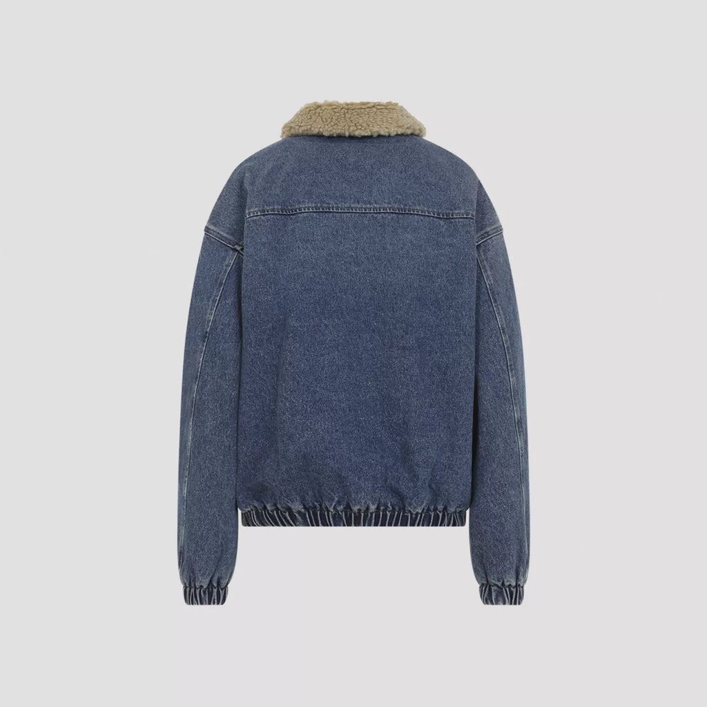 Miu Miu Women's Jacket in Blue