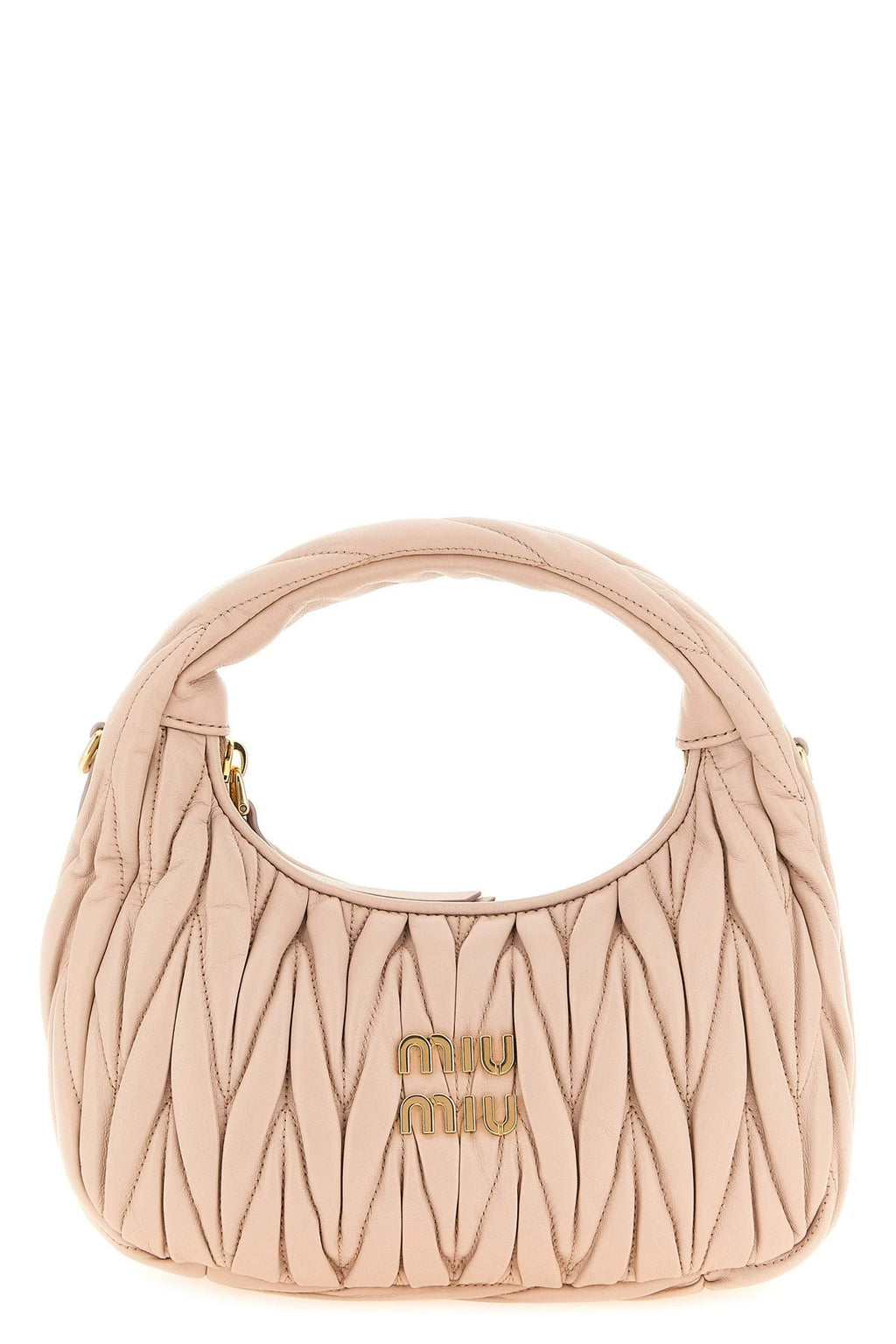 Miu Miu Women's Wander Small Crossbody Bag in Nude Pink