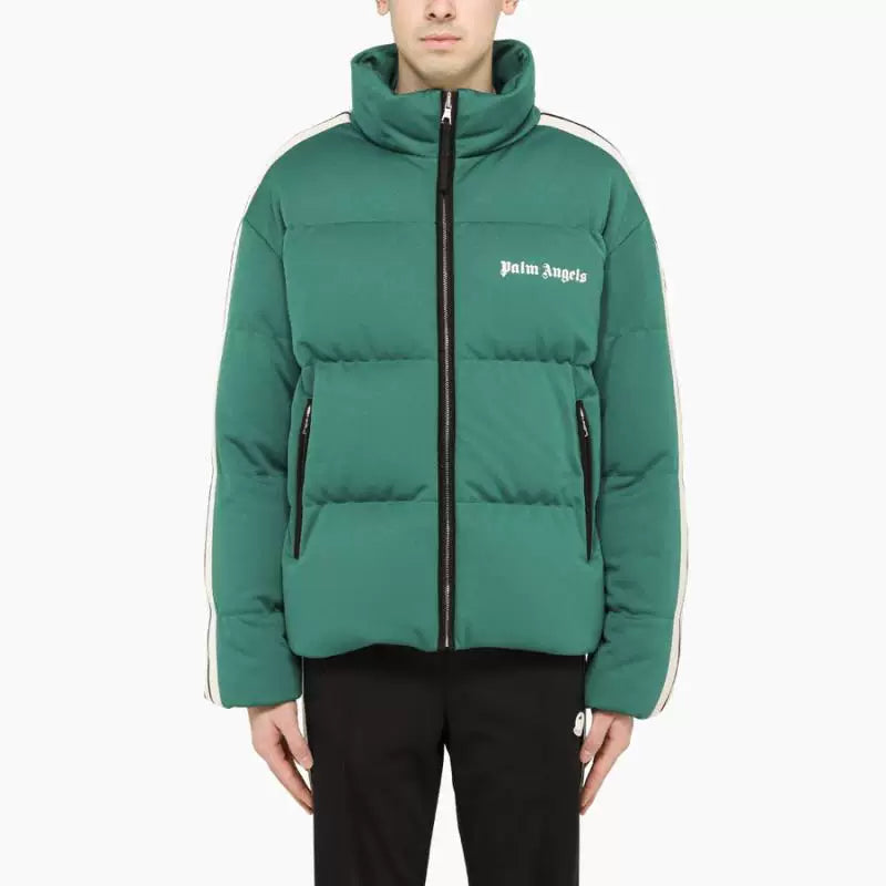 Moncler Men's Palm Angels Rodman Down Jacket in Green