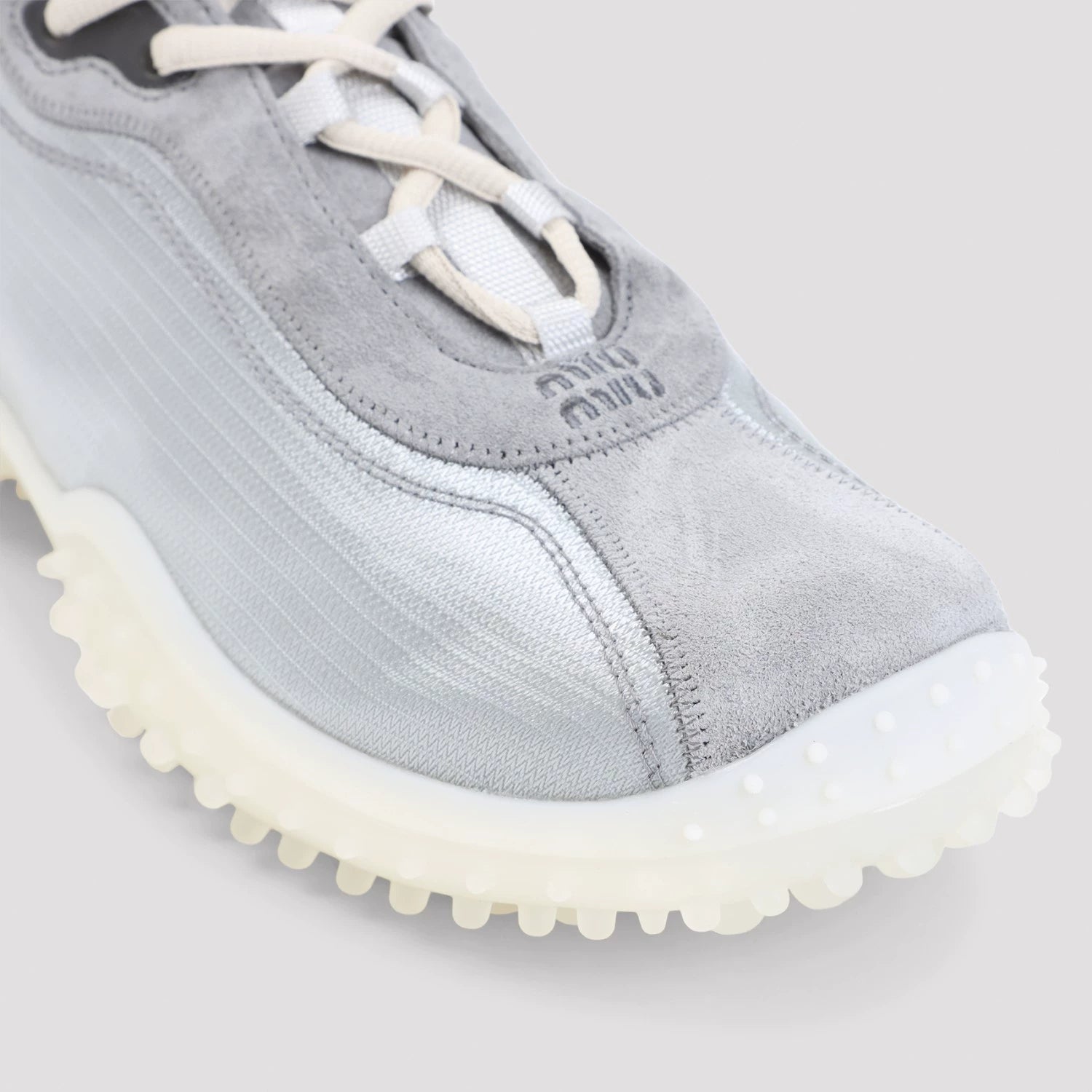 Miu Miu Women's Sneakers in Grey