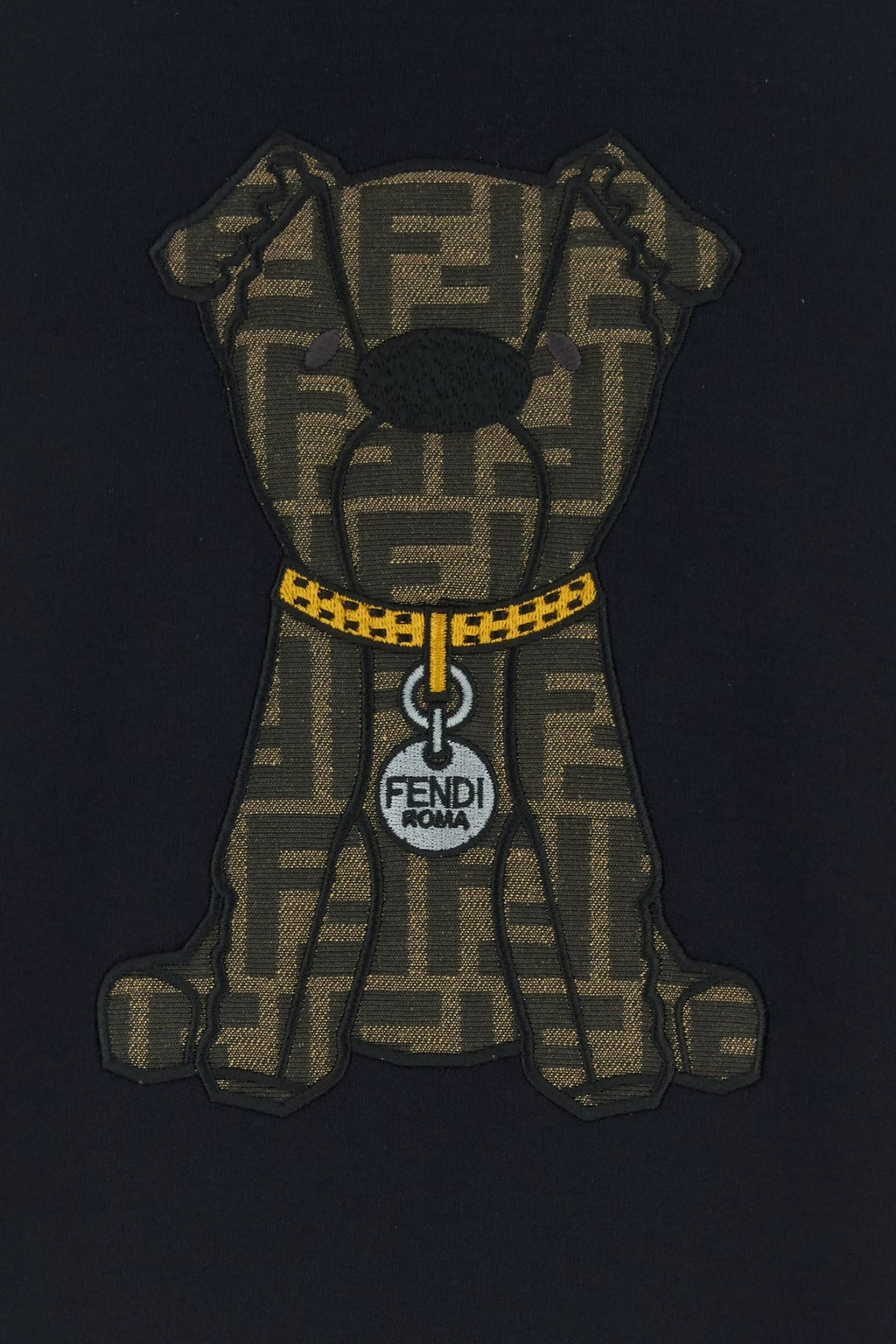 Fendi Men's T-Shirt in Black