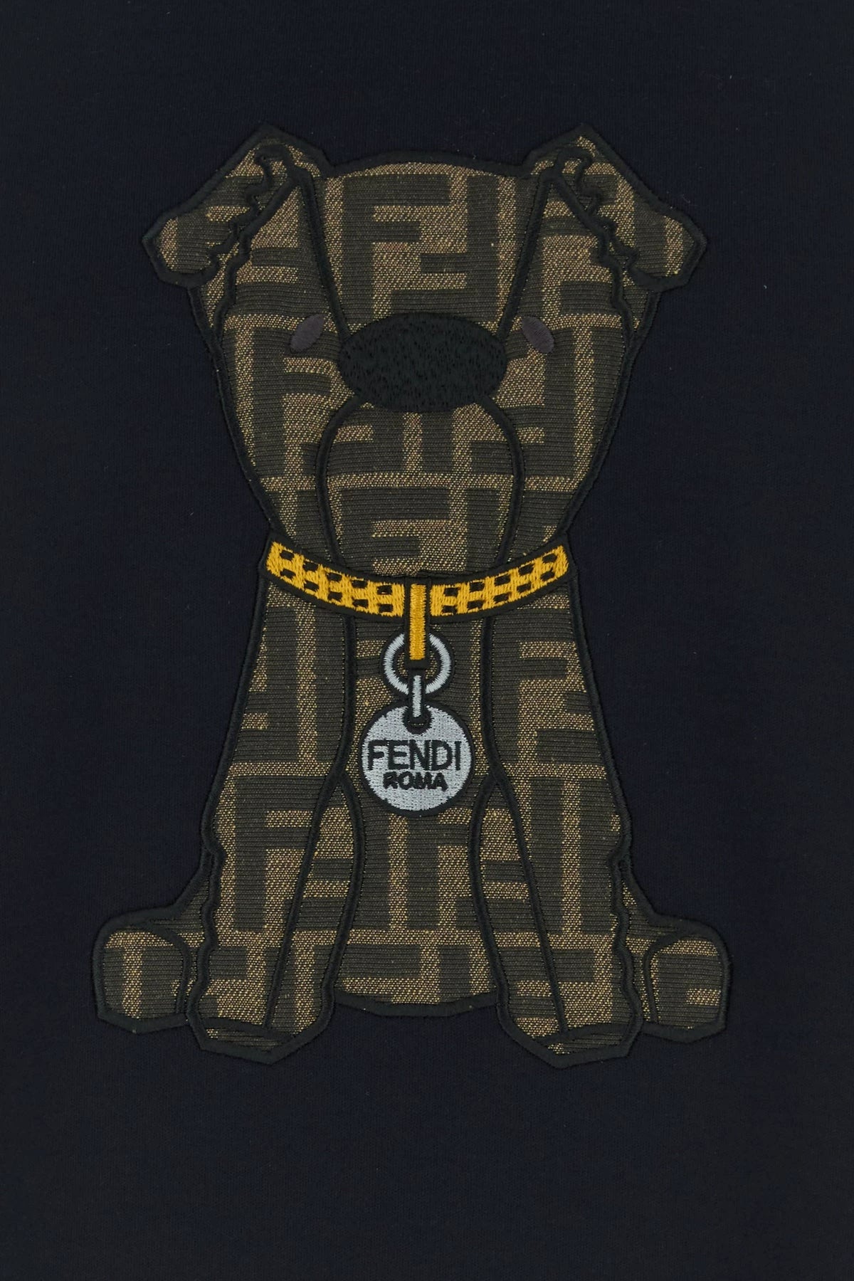 Fendi Men's T-Shirt in Black