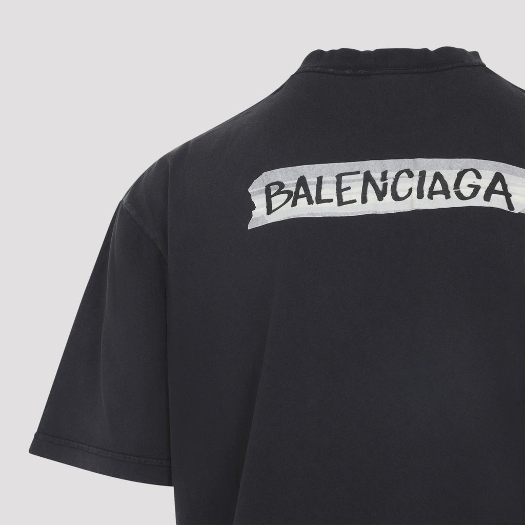 Balenciaga Men's Logo T-Shirt