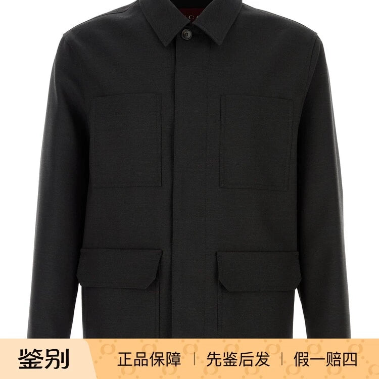 Gucci Men's Jacket in Grey