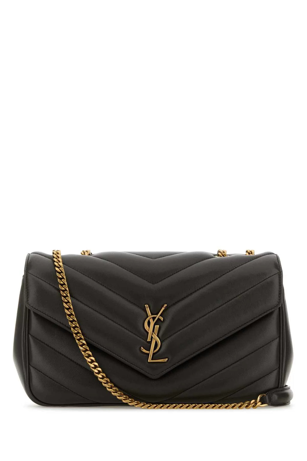 Saint Laurent YSL Loulou Medium Bag in Grey