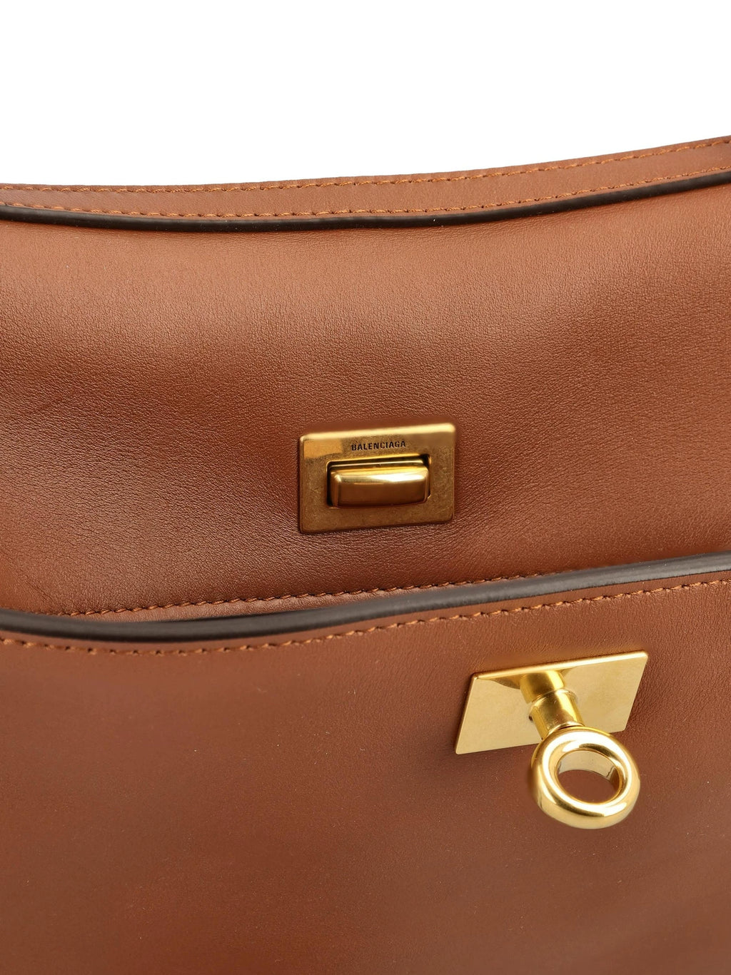 Balenciaga Women's Rodeo Small Shoulder Bag in Brown
