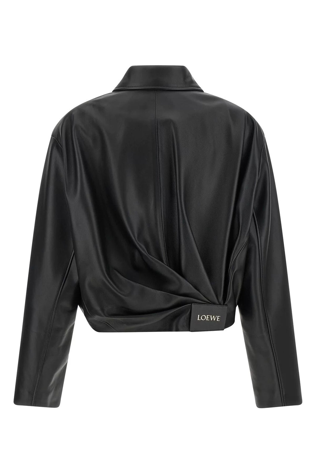 Loewe Women's Leather Jacket in Black