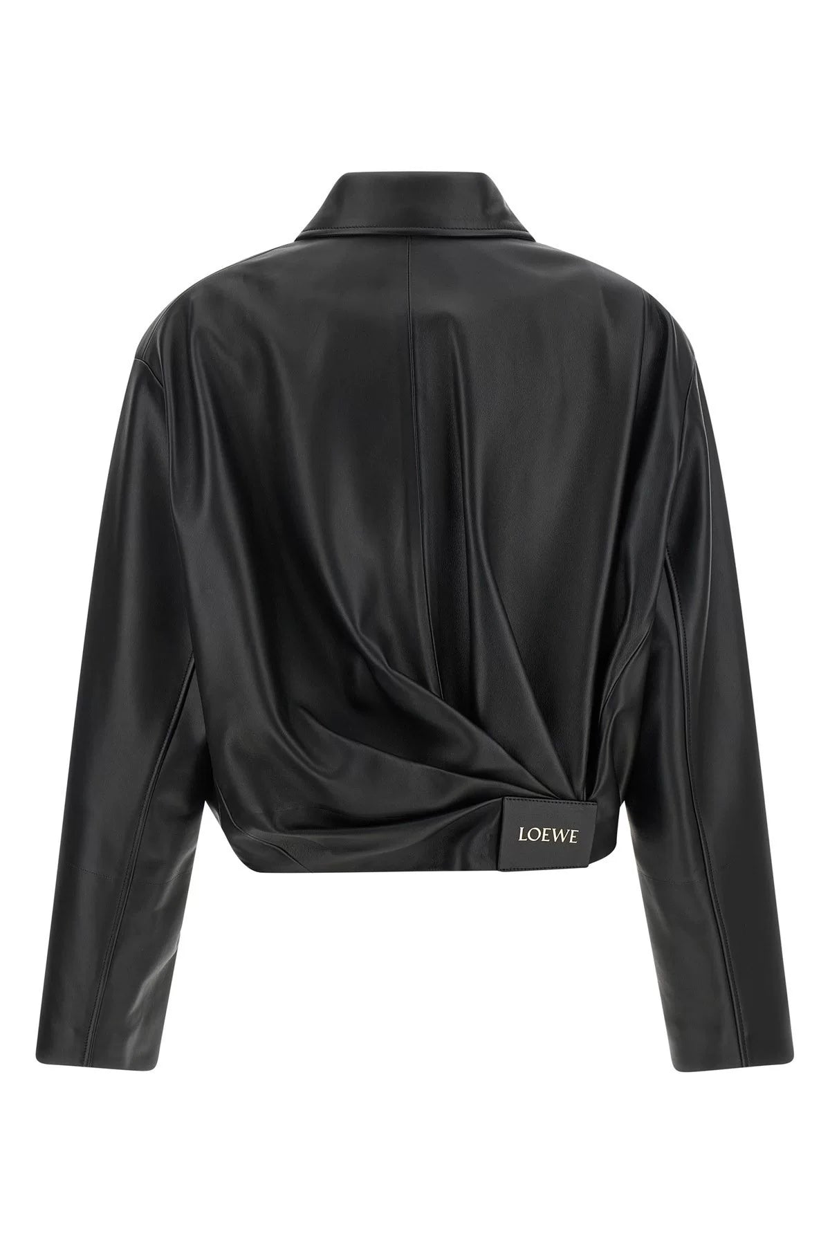 Loewe Women's Leather Jacket in Black