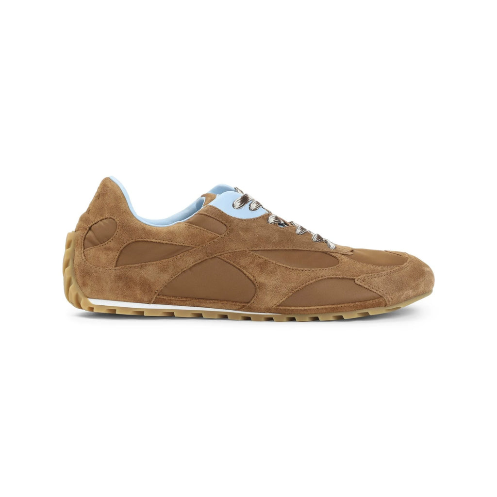 Bottega Veneta Men's Flash Orbit Sneakers in Brown