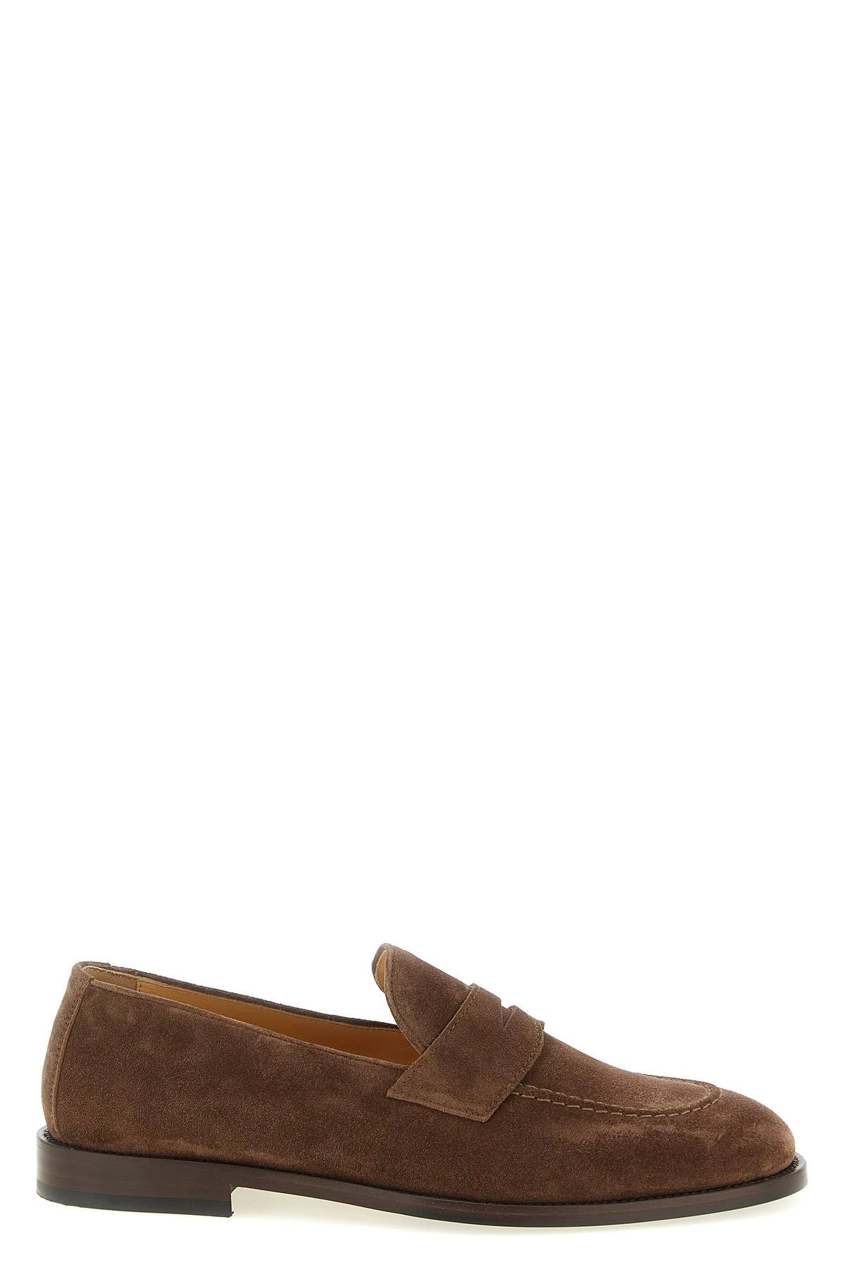 Brunello Cucinelli Men's Loafers in Brown