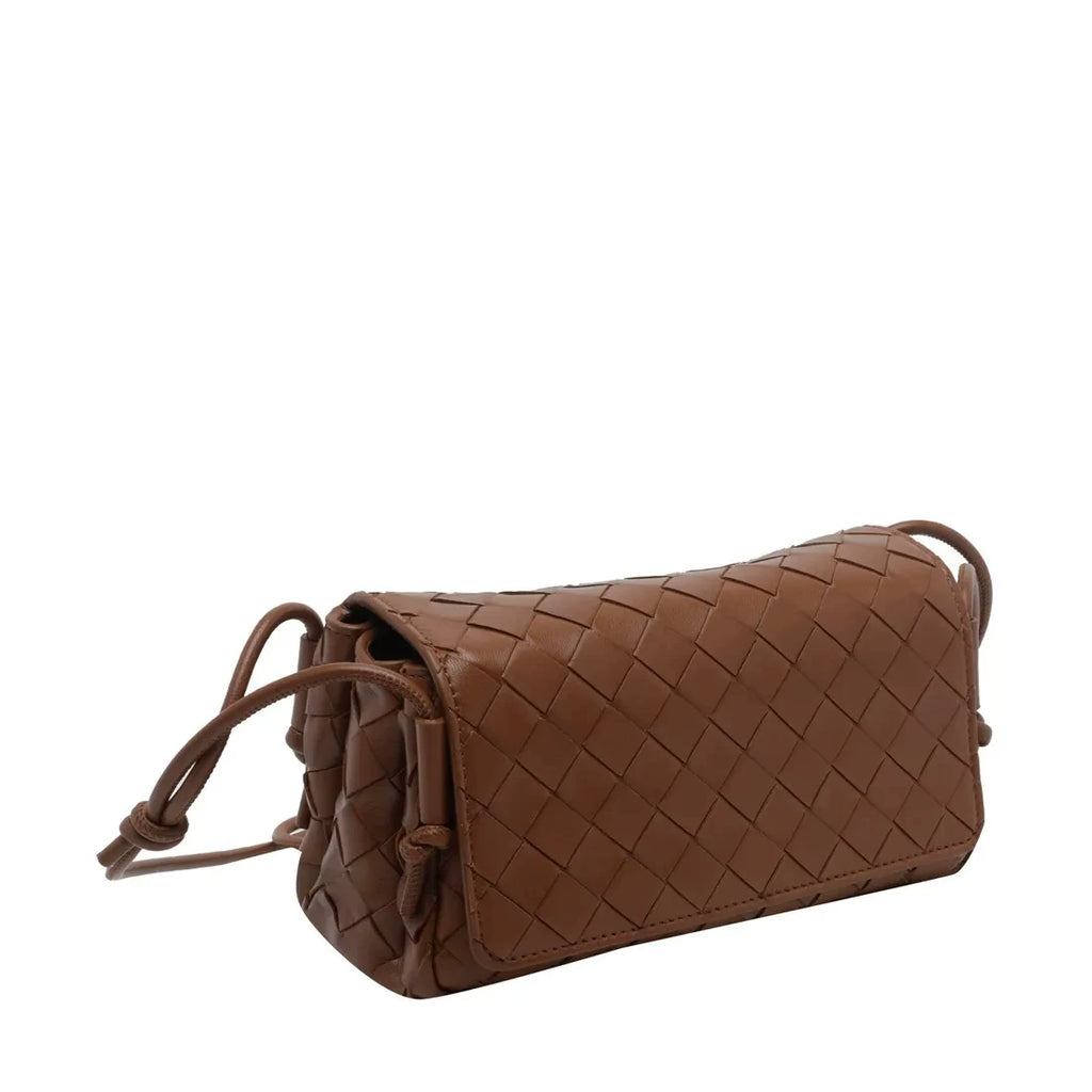 Bottega Veneta Women's Notturno Small Shoulder Bag in Brown
