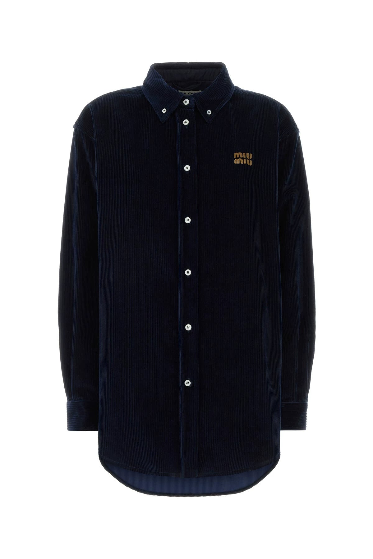 Miu Miu Women's Shirt in Blue