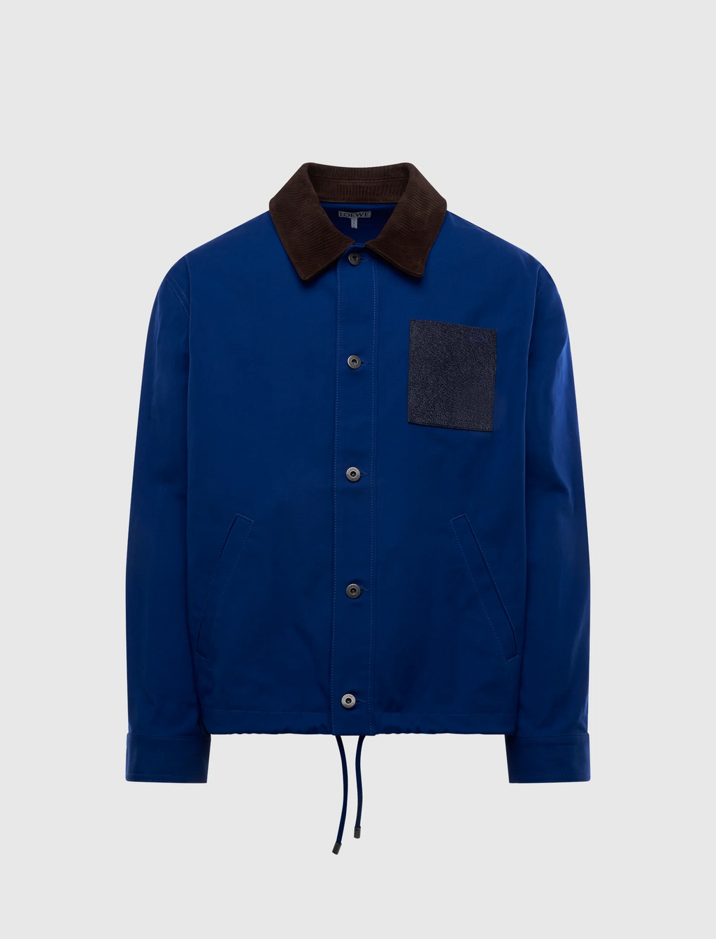 Loewe Men's Anagram Jacket in Blue