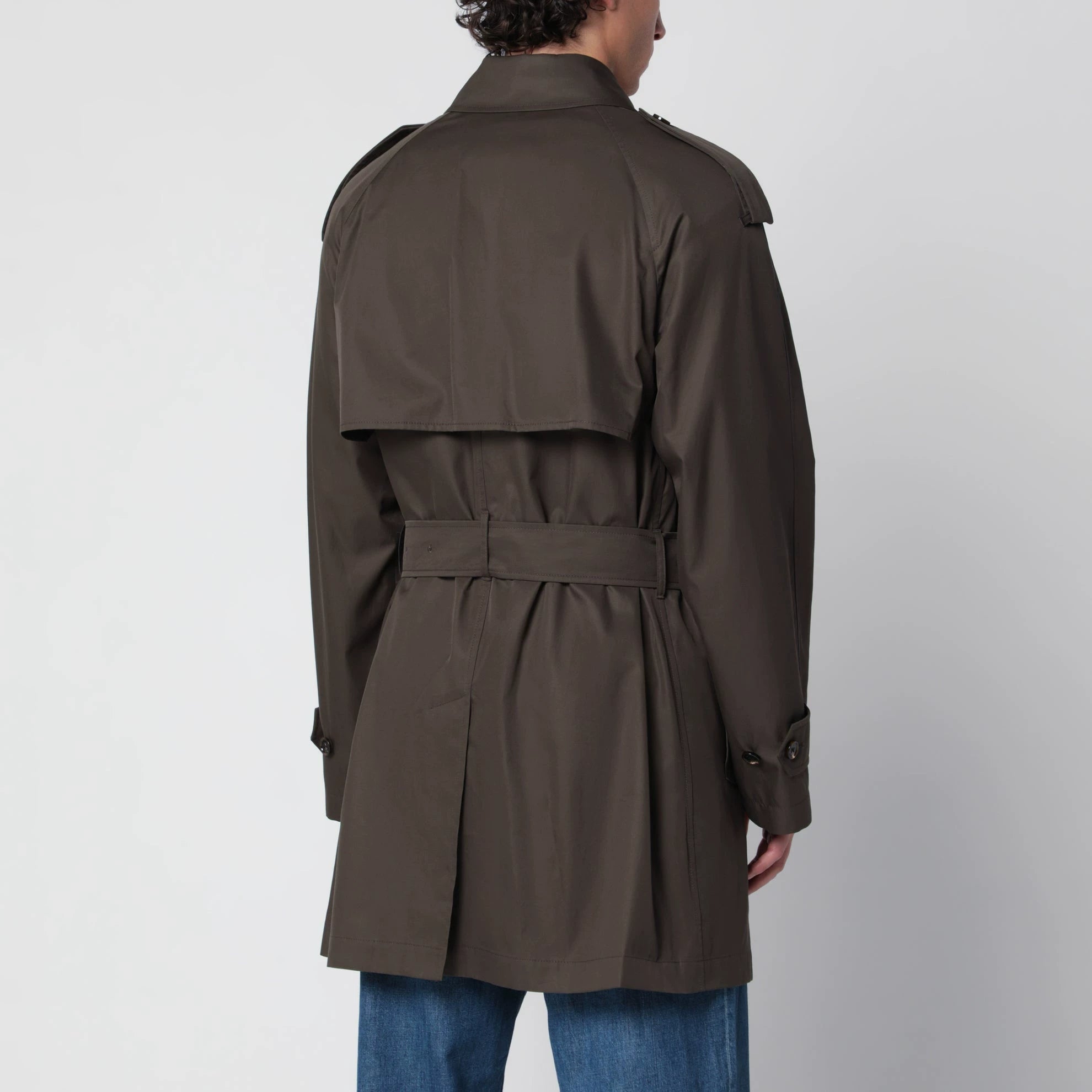 Burberry Men's Leadenham Trench Coat
